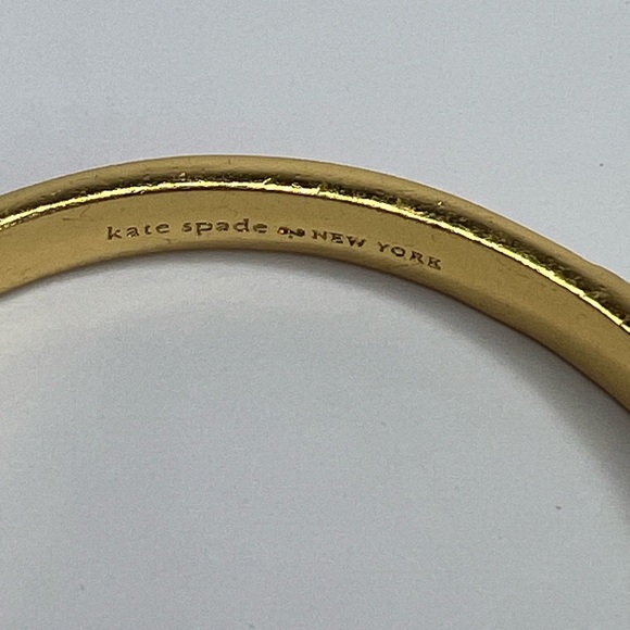 Kate Spade Multicolored Bangle Bracelet with Gold Studs - Picture 7 of 11